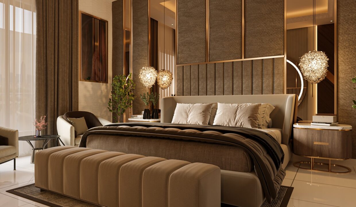 MASTER BED ROOM RENDER